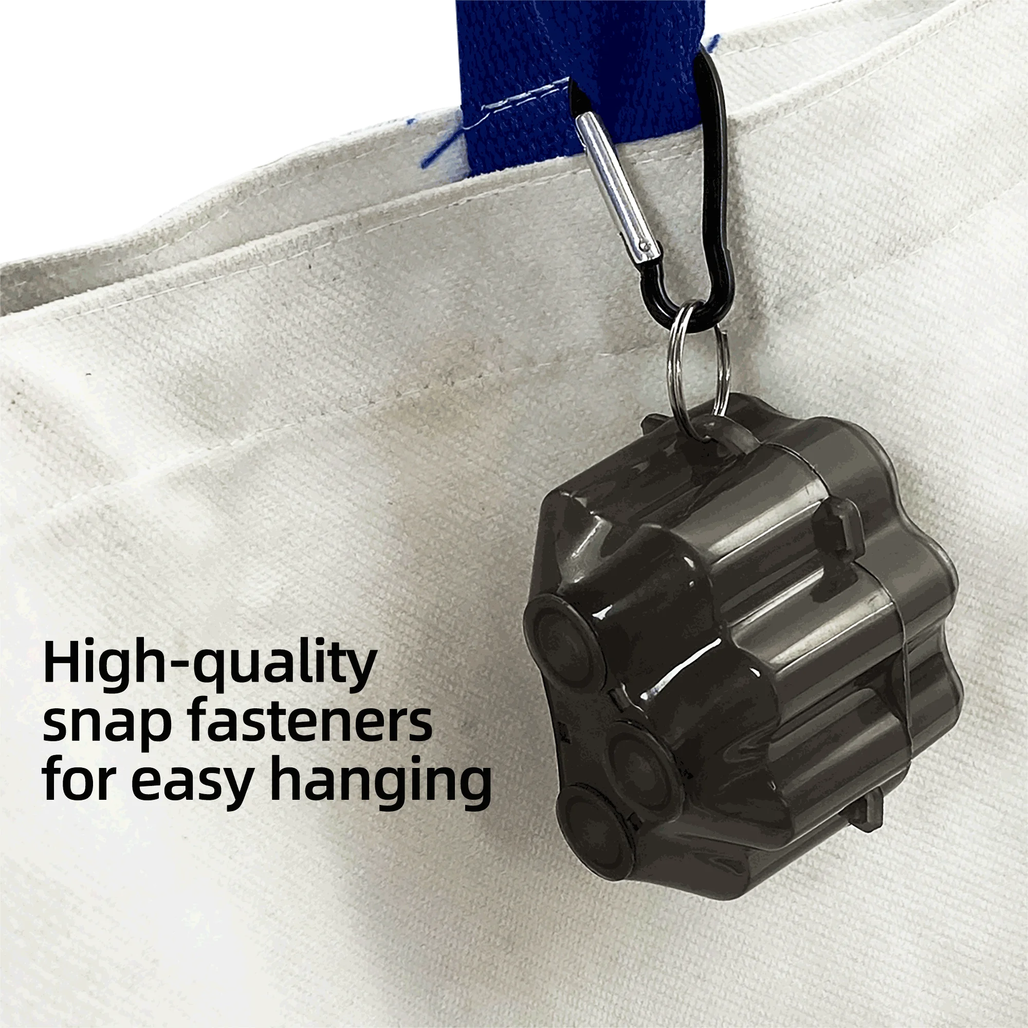 Enhanced Portable Mini Transparent Dart Box with Aluminum Hanging Clip – 4 Color Options