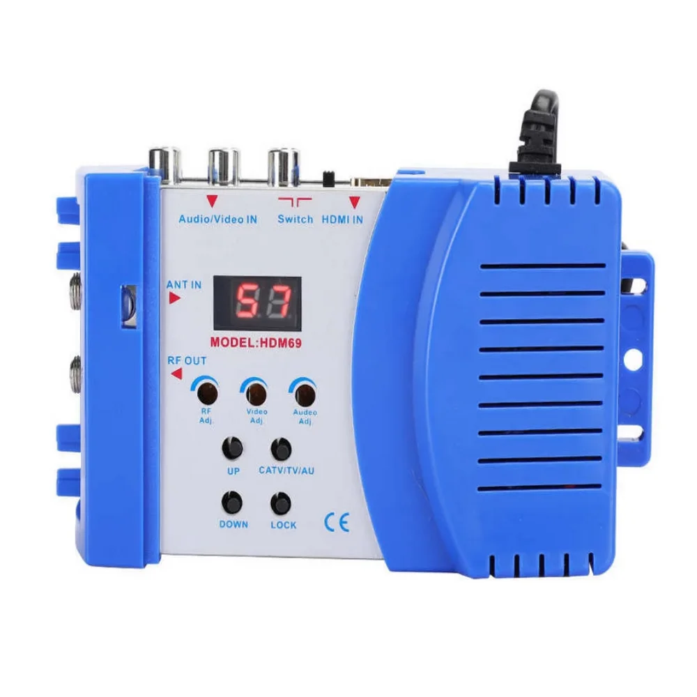 HDM69 Modulator Digital RF HDMI compatible Modulator AV to RF Converter