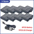8PCS Battery US