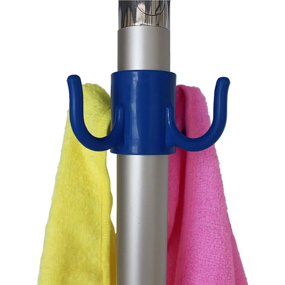 Outdoor Beach Umbrella Hooks Hanger Versatile Space-saving Sun Umbrella Storage Holder Wear-resistant Useful Four-corner Hook