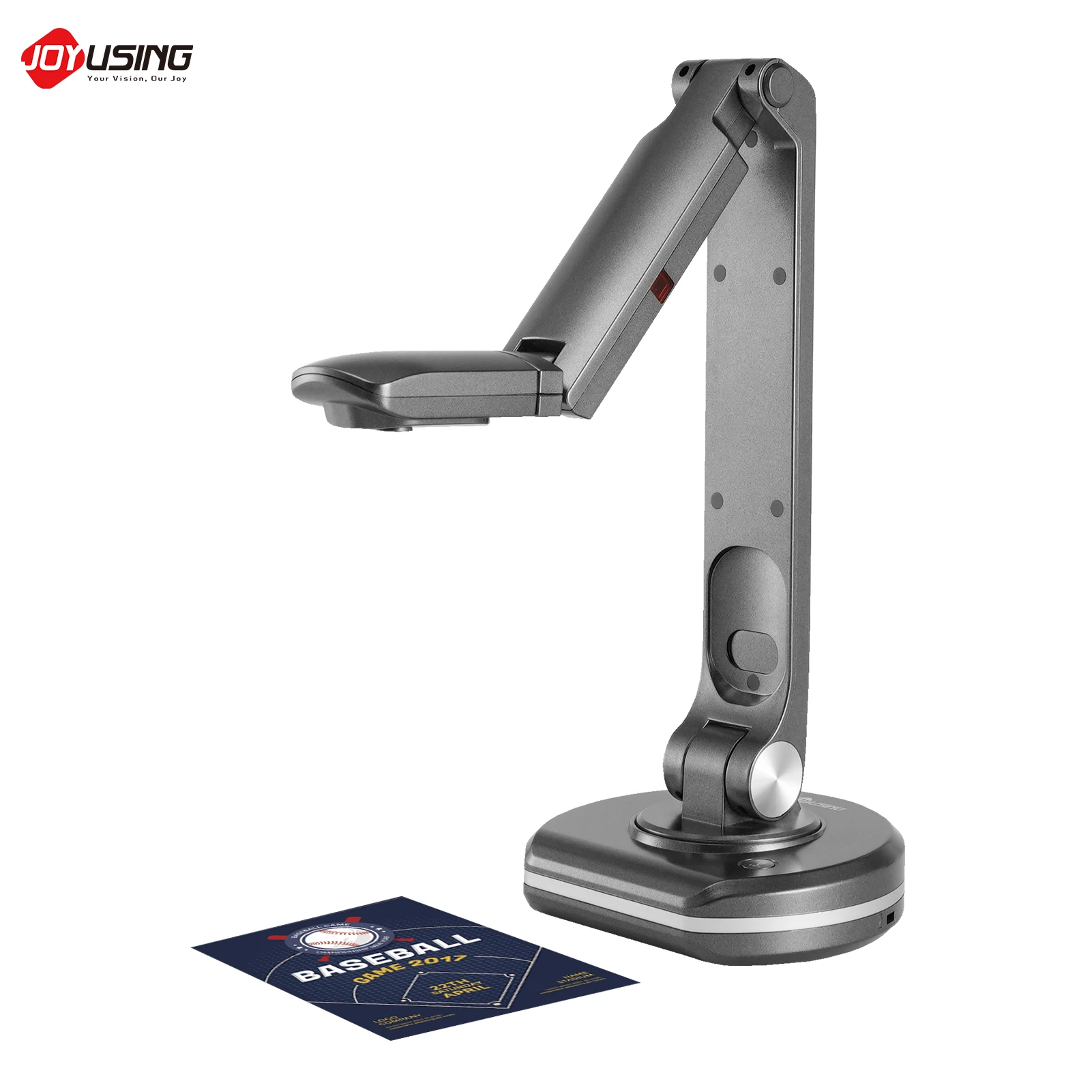 JOYUSING V500S USB 2-in-1 8MP Document Camera & Book Scanner Webcam Auto Focus A3 Scanning Size LED Light for Mac Windows document camera scanner