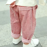 Children Pants corduroy Kids Winter Autumn Clothes Girls Trousers for baby boys harem pants toddlers thick warm fleece good 2