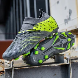 Enhanced Soccer Cleats for High - Performance Match and Training Use (GRAY)