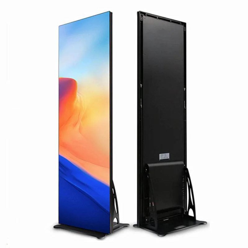 맞춤형 4K P2.5 실내 LED 디스플레이 소매점 쇼핑몰-이동식 거울 포스터 길찾기 OEM 디지털 핫 세일