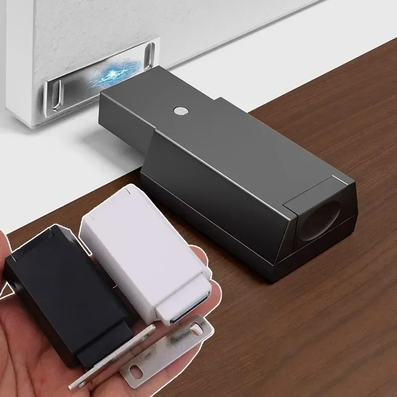 1/4set Magnet Cabinet Door Bouncer Invisible Furniture Door Stops Heavy Duty Cabinets Push Magnetic Closer Hardware Accessories magnetic cabinet catches door closer magnetic cabinet latches cabinet door latch door stops