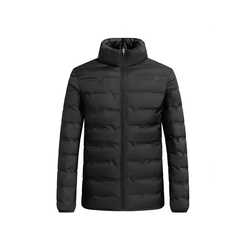 New Casual Winter 85% White Duck Down Jackets Black  Hoodies Parkas Male Coat Lightweight Water Wind-Resistant Men's Clothing