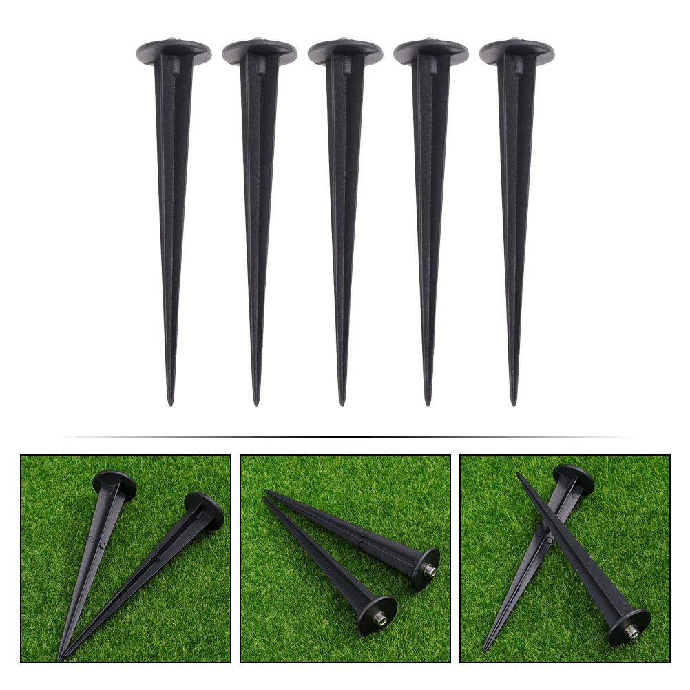 Ground Spike Aluminum Plug Stakes Lights Accessories solar lights solar ground lights garden lighting
