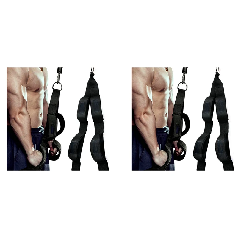 

2 каната Tricep с 2 ручками, канат Tricep Pull Down для пуш-апа, хрустящие