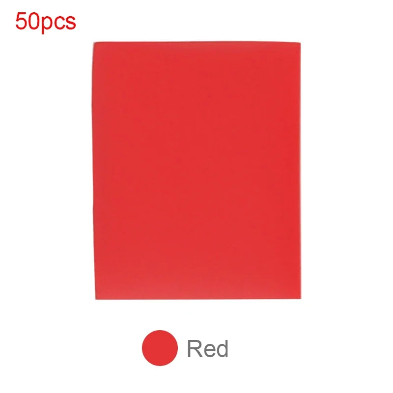 50Pcs Red