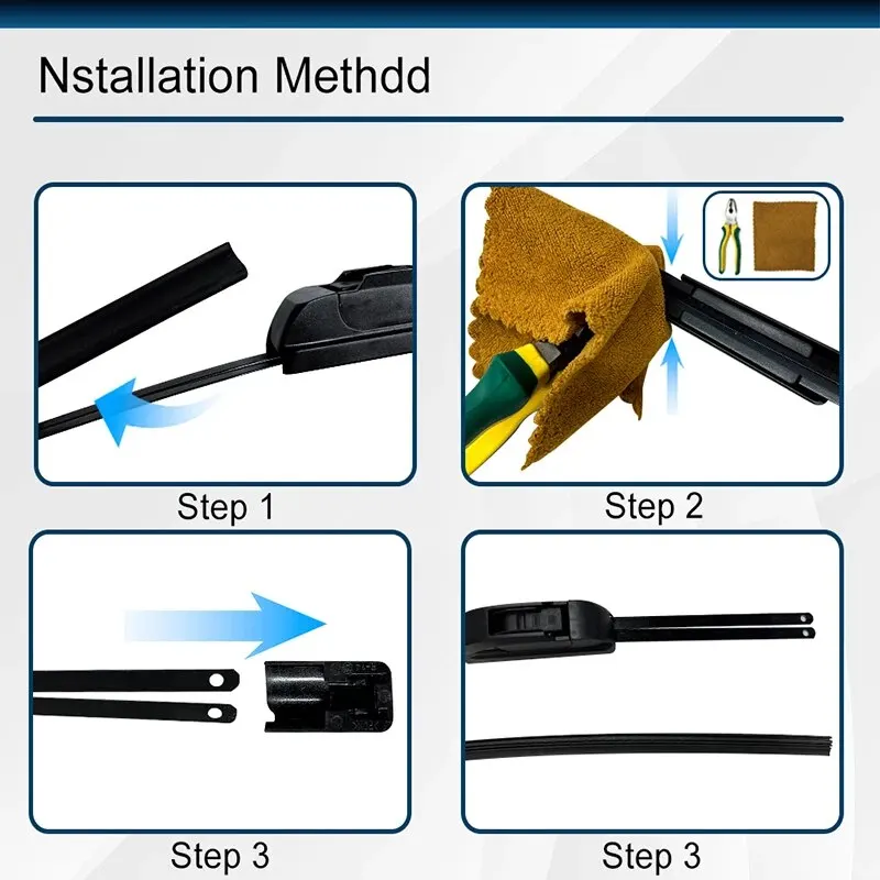 6mm Wiper Blade Refill Strips 6