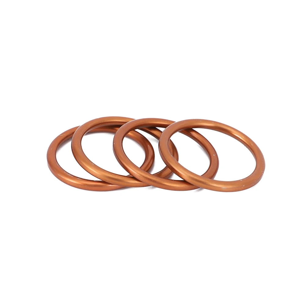 Exhaust Gasket For Honda CB550SC 650 650SC 900F CBR600F 650F 900RR VF1000F 1000R 4/8/12Pcs Exhaust Pipe Gaskets Kits