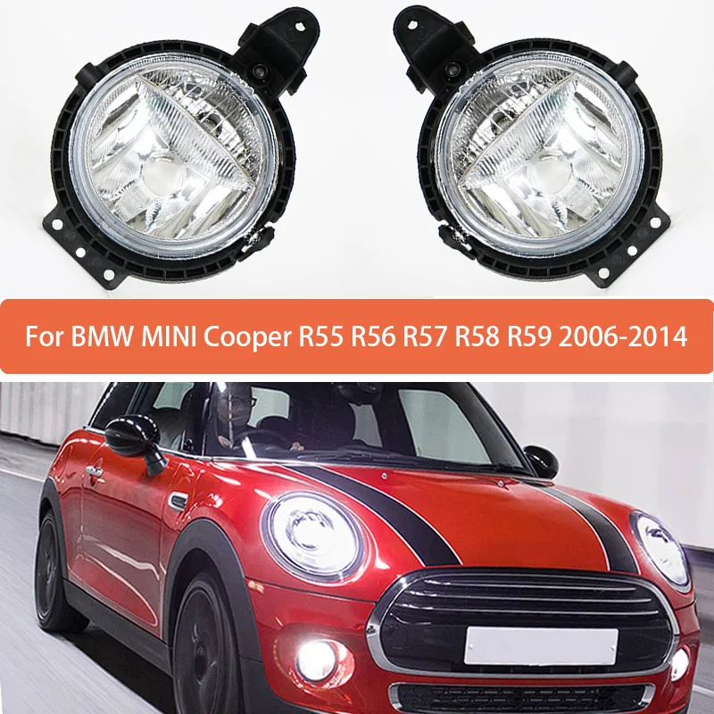 Front Bumper Fog Light Lamp For BMW MINI Cooper R55 R56 R57 For MINI Clubman  Replacement Spare Parts Durable 63172751295 - AliExpress