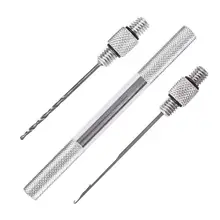 

3 in 1 Combo Set Aluminum Alloy Carp Fishing Rigging Bait Needle Tool Portable Light Durable Fish Drill Tackle Accessories