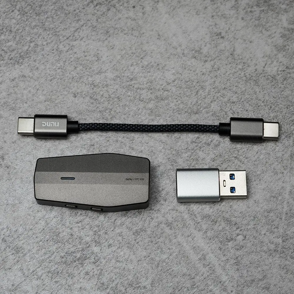 DUNU DTC800 Portable DAC/Amp Dual CS43198 Flagship DAC /Dual SGM 8262 Independent Op-Amps PCM 32bit/384kHz/DSD256