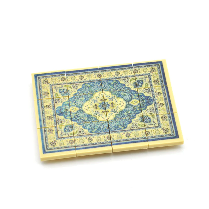 MOC Printed Blocks Printed Carpet Rug Mat Floor for Building Block House Compatible with Building Blocks Toys