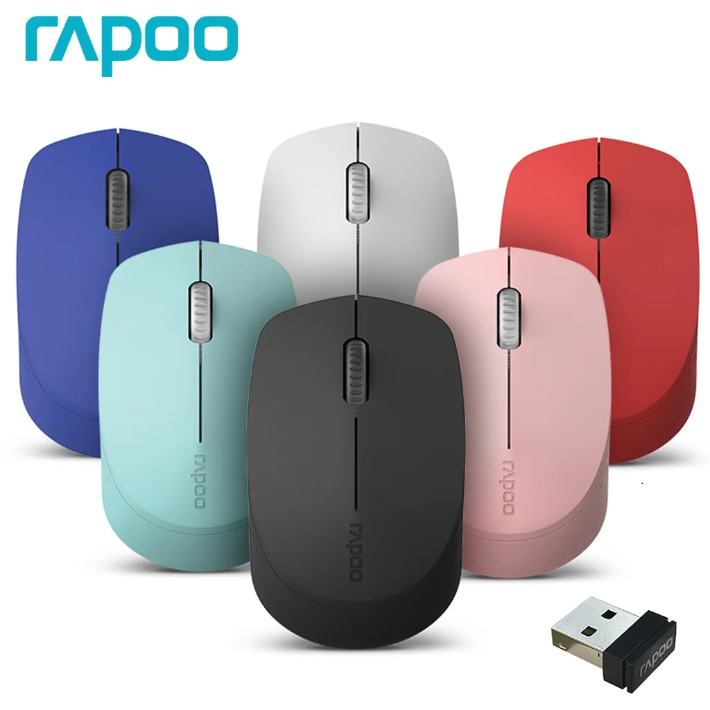Rapoo M100G 다중 장치 Bluetooth 무선 마우스 1300 인치 당 점 자동..