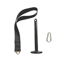 Enhanced Fitness Arm Wrestling Training Strap with Forearm Strengthener and Power Trainer for Cable Machines and Free Weights (With loading pin)