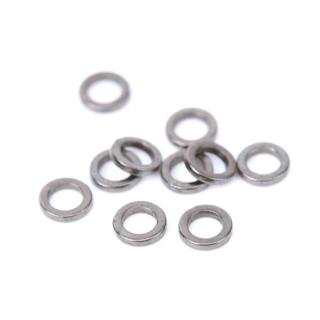 2mm O-ring Strong Ring Strong Solid Small Oval-tippet Rings O-Ring- Rio  Leader Fly Fishing Tackle Accessories 10/20/50/100pcs - AliExpress
