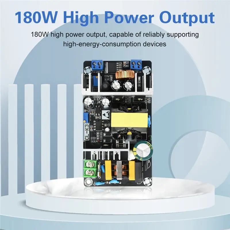 B50B-고전력 24V 12V 5V 스위칭 전원 공급 장치 보드 180W 이중 출력 가변 주파수(50HZ/60HZ) 모듈