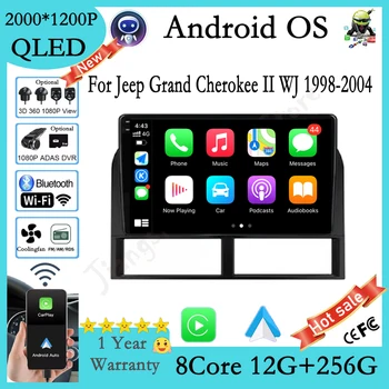 Radio Multimedia GPS de 9 Pulgadas para Jeep Grand Cherokee II W] 1998-2004, con Carplay, Pantalla IPS y DSP 1