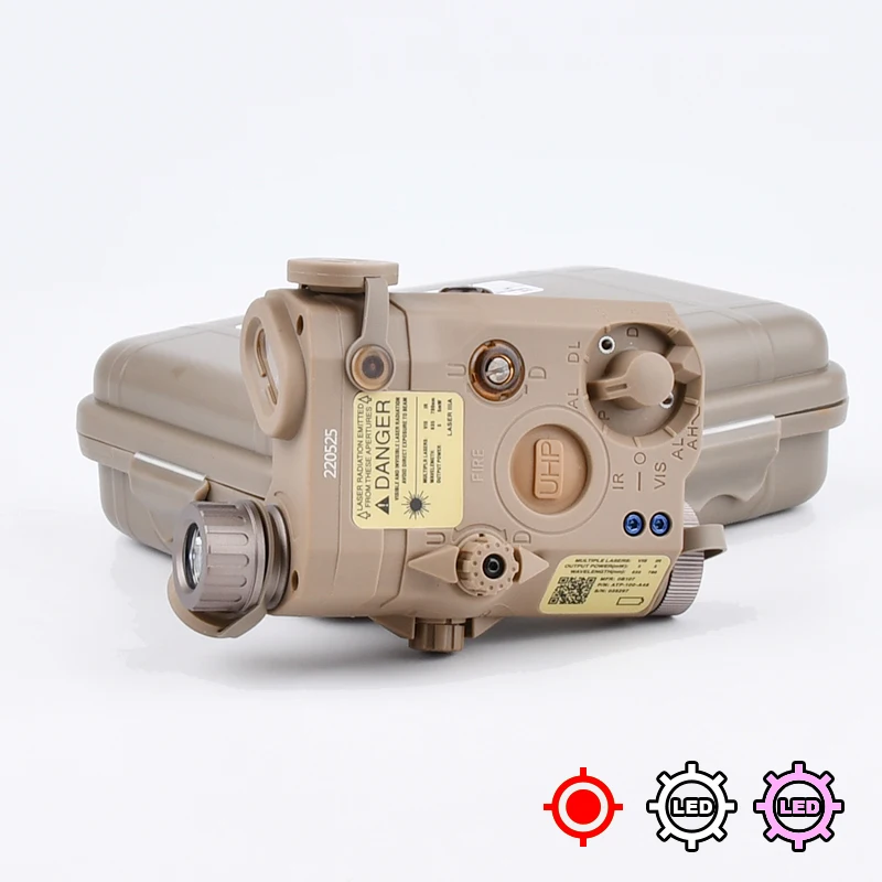 Tactical PEQ 15 UHP Red Dot Laser IR Fill light M600 Flashlight