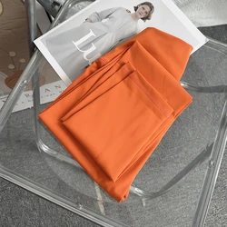 Summer Hot Sale: High Waist Breathable Quick - Dry Yoga Leggings - M (Orange)