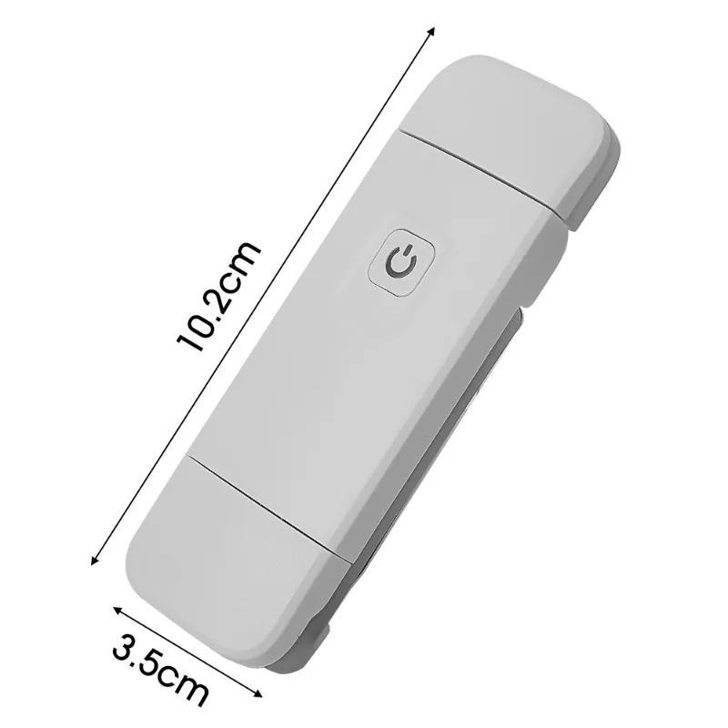 USB Rechargeable Book Light Brightness Adjustable for Eye-Protection LED Clip on Portable Bookmark Light