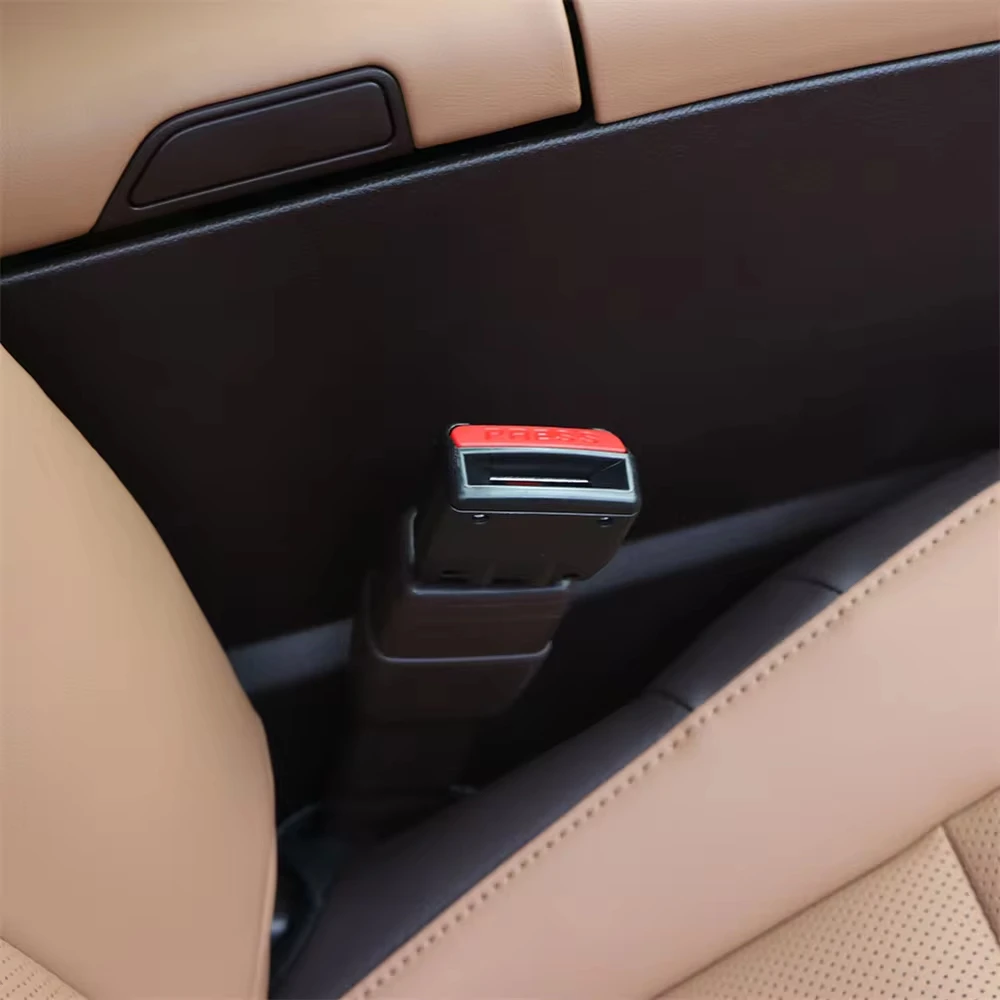 Seat Belt Extender Seat Belt Clip Seat Belt Extender Kit Seat Belt Lock Car Seat Belt Clip Extender Safety Seatbelt Lock Buckle Plug Thick Insert Socket Extender Safety Buckle