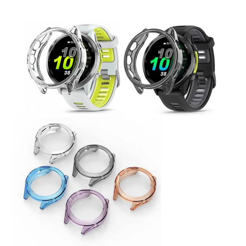 Garmin Forerunner TPU Protective Cover - Soft Screen Protection Frame