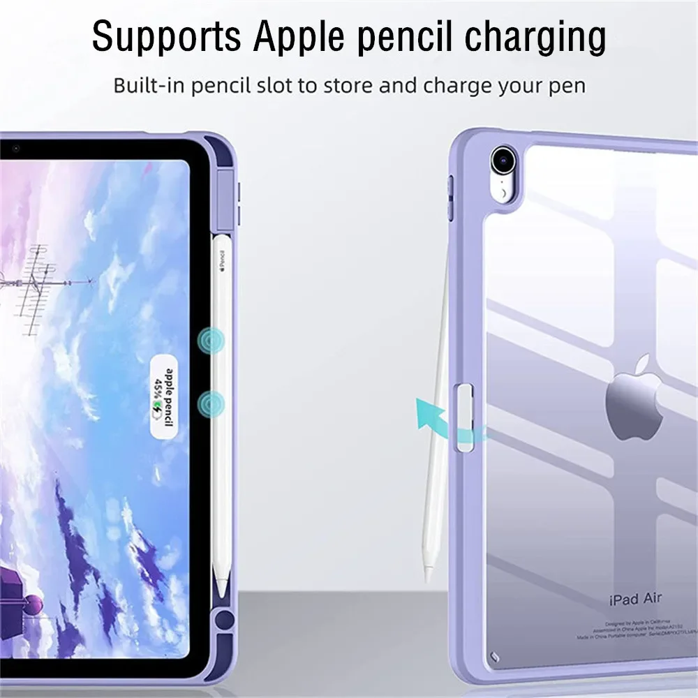 Sleek Fashion Tablet Case with Pencil Slot Cover
