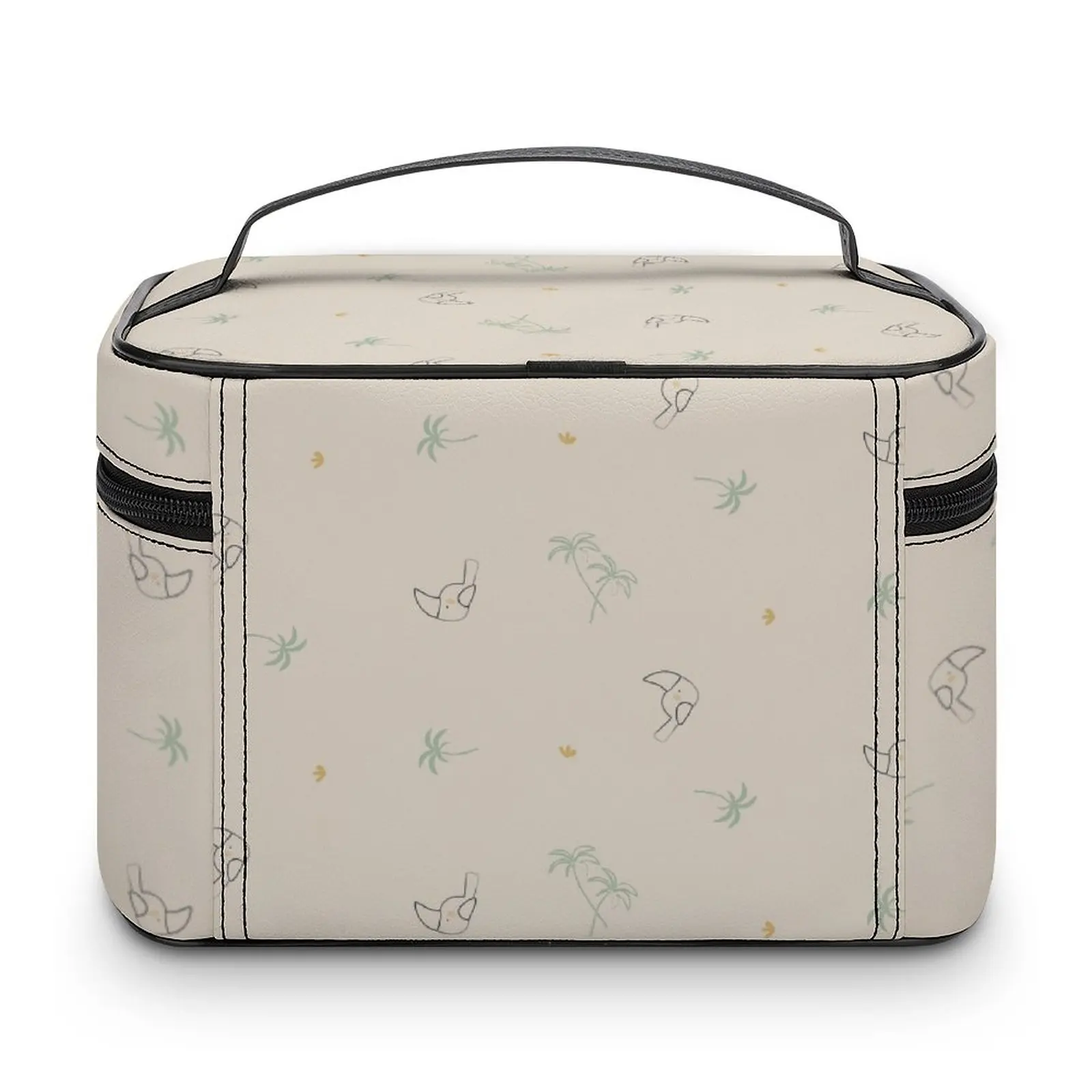 Women Portable Travel Wash Bag Female Print Makeup High Capacity Toiletries Storage Pouch Make Up Fashion Make up Pouch Case