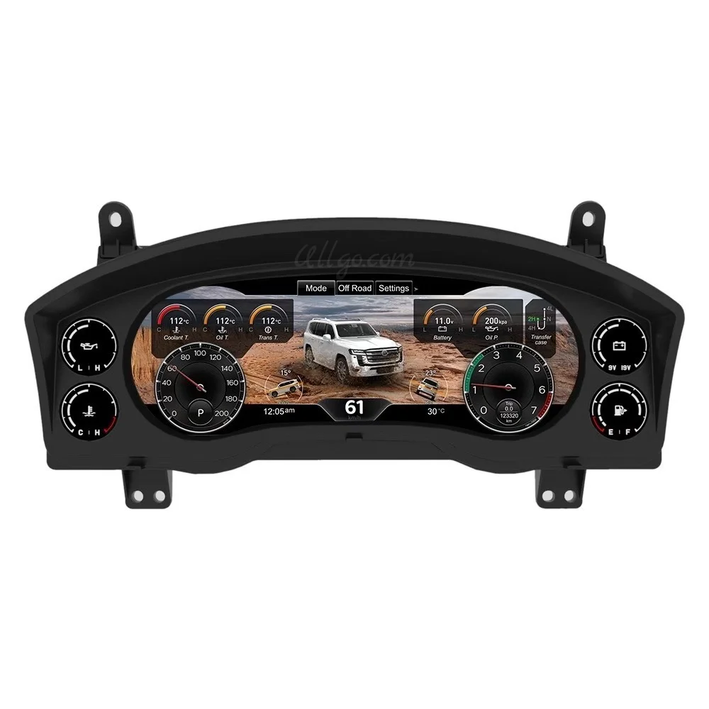 Grupo de instrumentos digitales para Toyota Land Cruiser 200 LC200 2008-2020 Medidor de velocidad virtual Linux 1