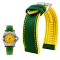 Green yellow-S pin