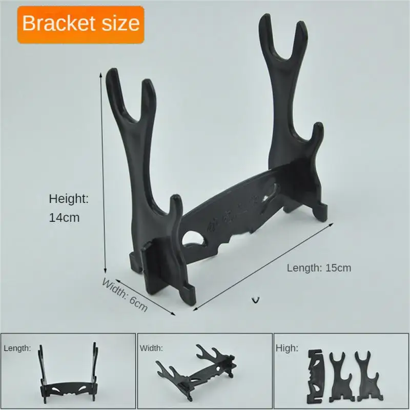 2/1PCS 1/2/3/4Tiers Katana Holder Comics Bracket Wood Samurai Stent Cosplay Sword Knife Magic Wand Display Stand Rack Decoration 5