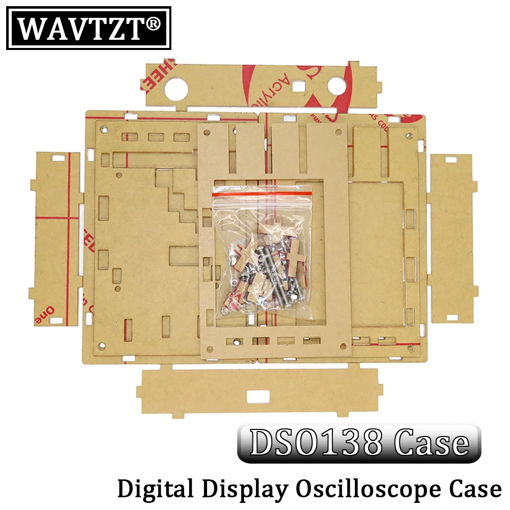 Прозрачный акриловый чехол WAVTZT, оболочка для DSO138 2,4 дюйма, фотоальбом для рукоделия Прозрачный акриловый чехол WAVTZT, оболочка для DSO138 2,4 дюйма, фотоальбом для рукоделия
