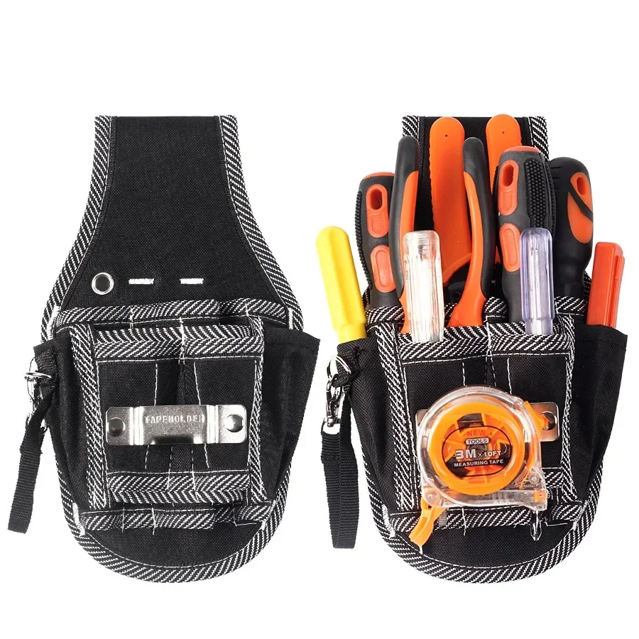 

Case Tool Nylon Waist Bag Pocket Belt Bag Kit Fabric Pocket Electrician Tool Tool Pouch Holder Bag Multifunctional Screwdriver