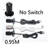 Led USB Spotlight 3W DC5V Jewelry Cabinet Showcase Counter Lamp Surface Mounted Ceiling Spot Light USB 5V Interface 2 in One 6