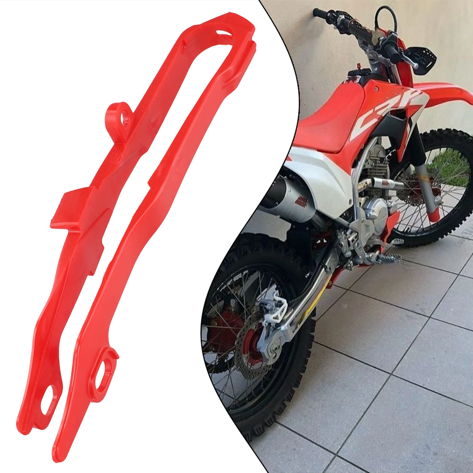 

Brand New Guide Chain Slider 1pcs 35cm Length Accessory Assembly CRF450R CRF450X 00-07 For Honda CR125R CR250R