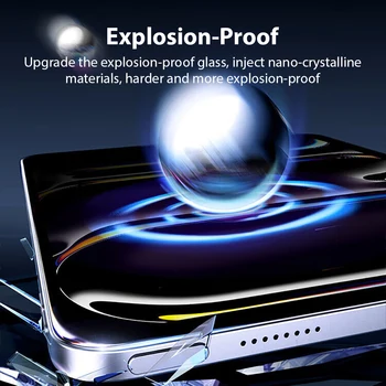 Alternative view of 2Pcs Tempered Glass Screen Protector For Ipad Pro 13 12.9 M4 Air 11 M3 M2 5 4 Mini 6 7 9 9th 10 10th Generation A16 Accessories