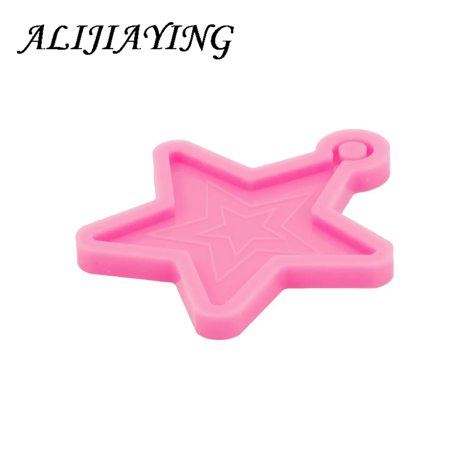 DY0108 Shiny Weihnachten Dekoration Haus/Baum/Socken/Lichter/Kreis silikon Form, runde Harz Epoxy Handwerk DIY Form – Detail 37