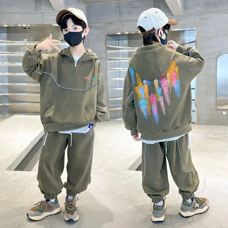 Korean Children's Clothes Old Boy Kids Autumn Spring Winter
