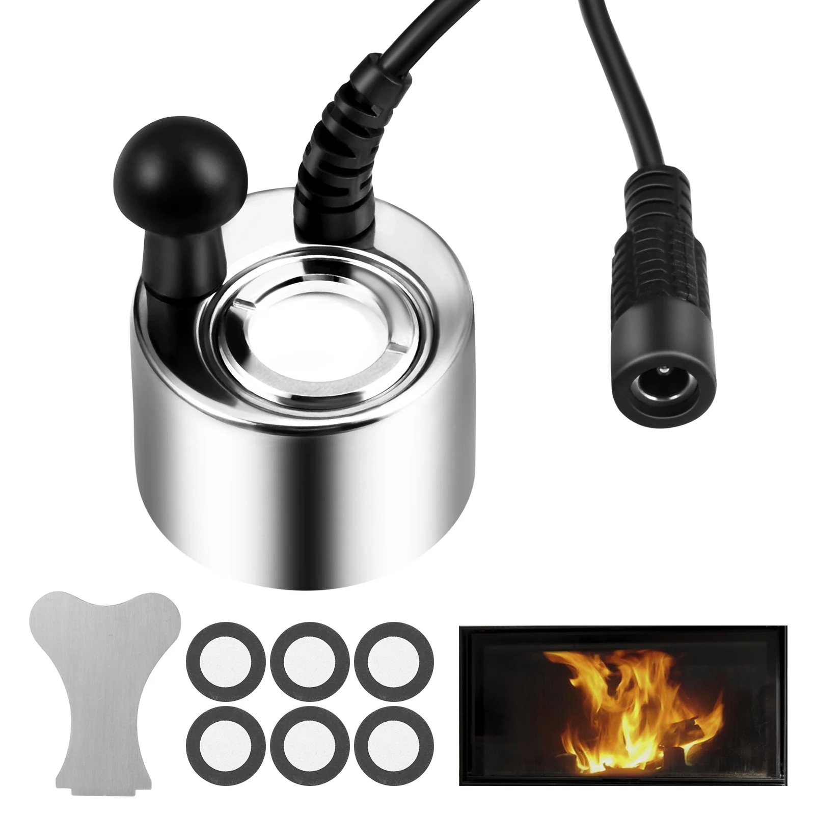 Electric Fire Transducer Compatilble with Dimplex M-011B M011B Heater Opti-Myst Electric Wall Fire Replacement Disc Removel Tool