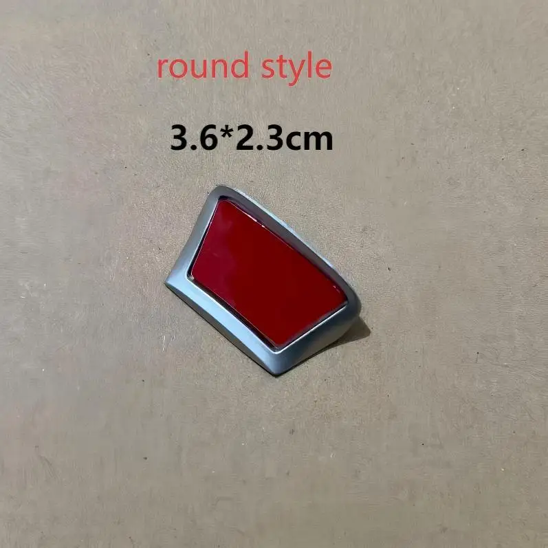 Premium Metal Car Steering Wheel Emblem Sticker - Interior Badge Accessory
