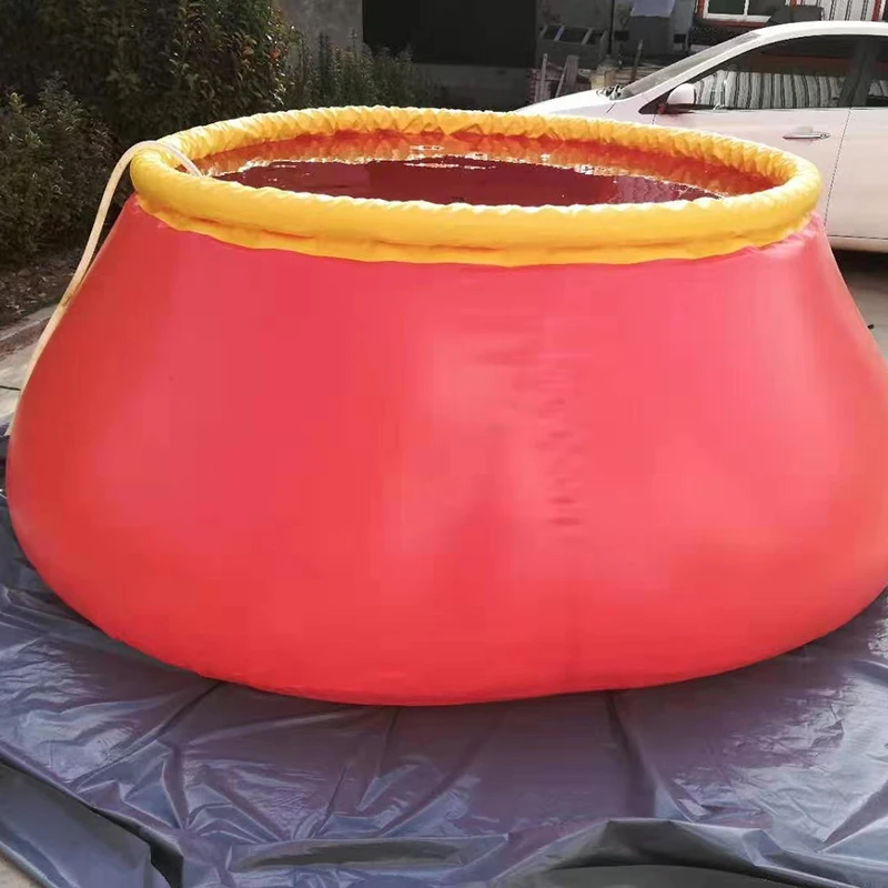 Hot sale flexible Self-supporting water storage tank 500L ~50000Litres Onion tank for Water Treatment and Firefighting