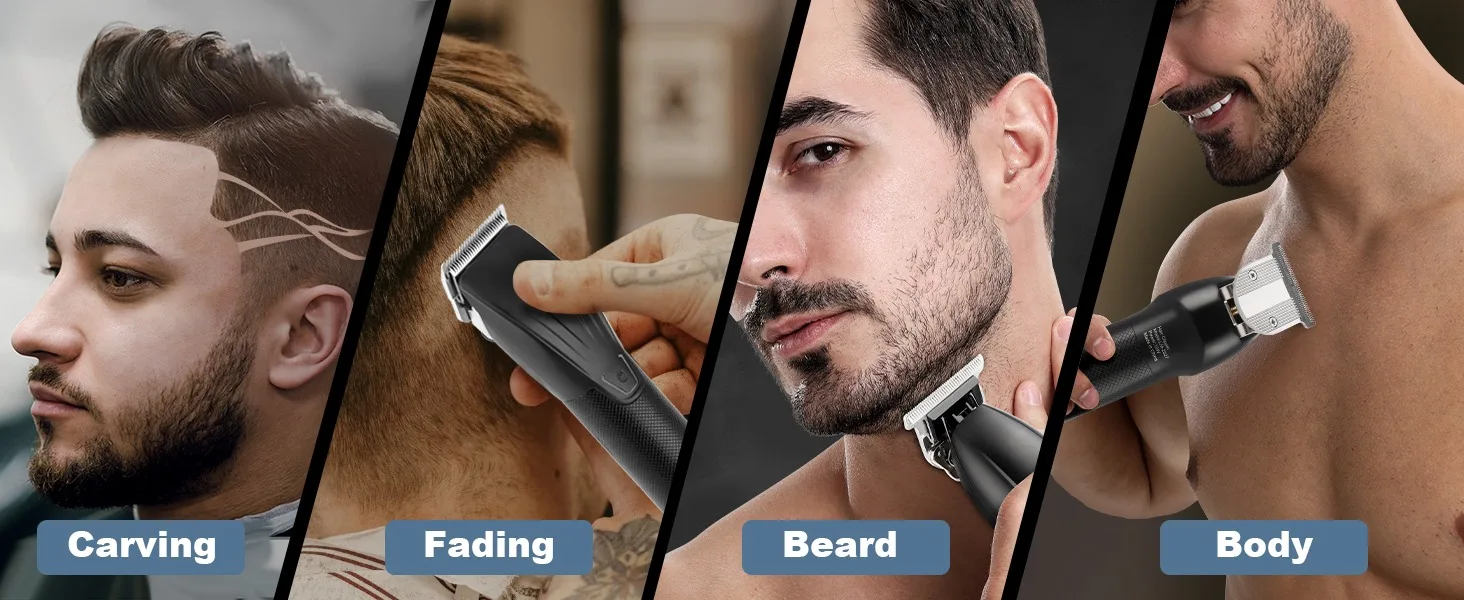 Hair clippers combination of multiple uses to meet your various needs