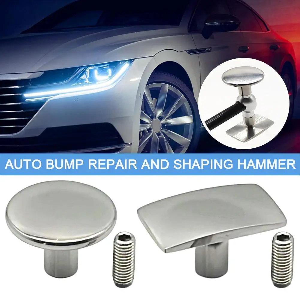 

New Car Ornament Car Dent Repair Tool Carbon Fiber Pit Replace Sheet Head Leveling Multi-head Free Hammer Dent Can Metal Re S1Y5