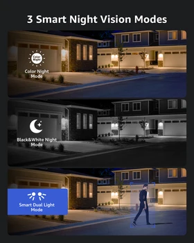 ANNKE 3K PT Speed Dome PoE Security Camera Smart Dual Light Night Vision Human Detection Auto-Track Lite Two-Way Audio CPT500 3