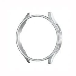 All-Around Scratch-Proof Protective Bumper for Samsung Galaxy Watch 7 (Silver)