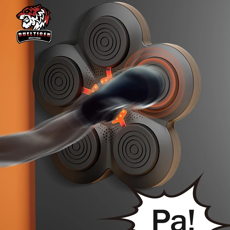 Music Wall Mounted Boxing Target Wall Target Fitness Sports for Adult/Children Kickboxing Exercise Response Martial Indoor Equip