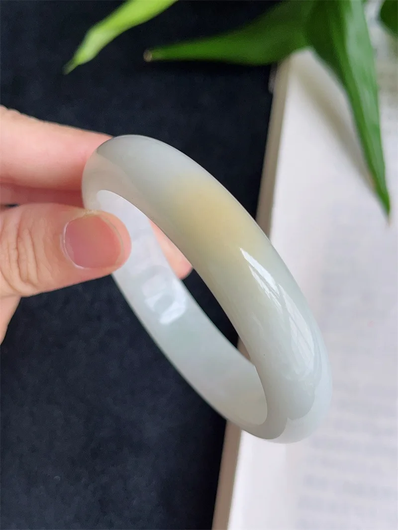 

Zheru Jewelry Natural Myanmar Jade 54mm-62mm bracelet exquisite princess bracelet send girlfriend send mom